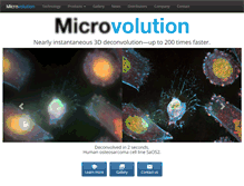 Tablet Screenshot of microvolution.com